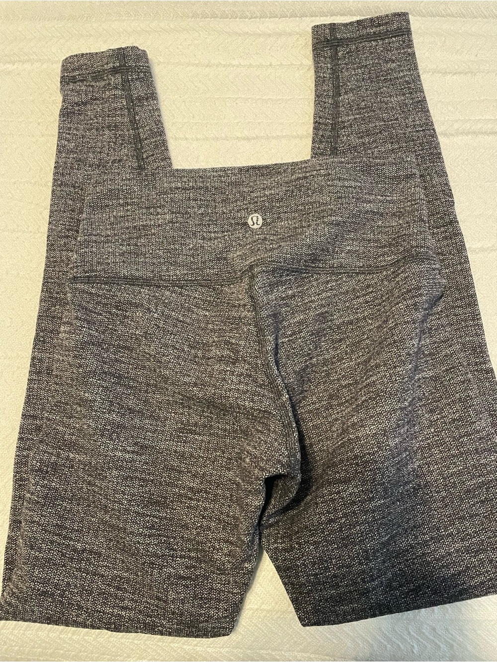 lululemon athletica Heathered Charcoal High-Rise Leggings